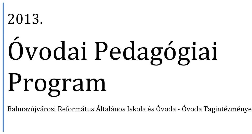 Református Általános