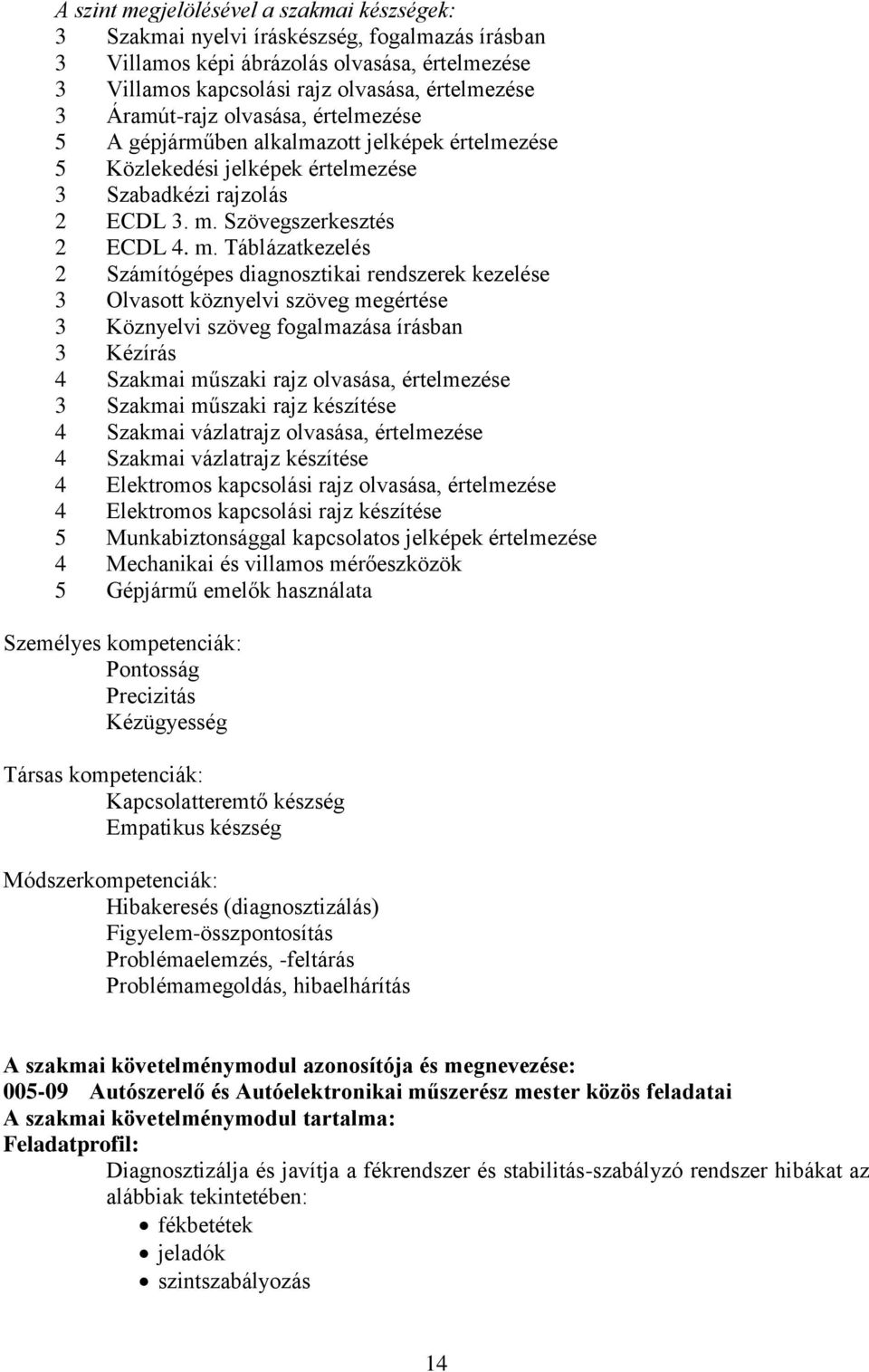 Szövegszerkesztés 2 EDL 4. m.