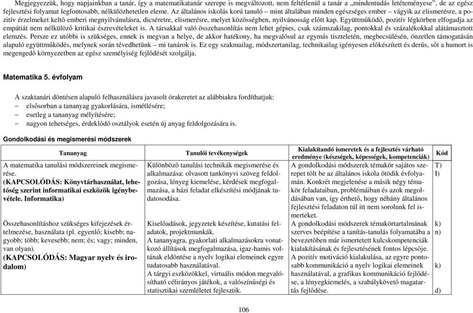 Az általános iskolás korú tanuló mint általában minden egészséges ember vágyik az elismerésre, a pozitív érzelmeket keltő emberi megnyilvánulásra, dicséretre, elismerésre, melyet közösségben,