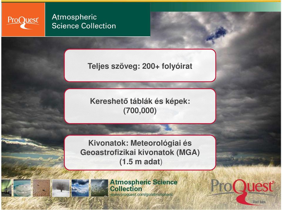 (700,000) Kivonatok: Meteorológiai