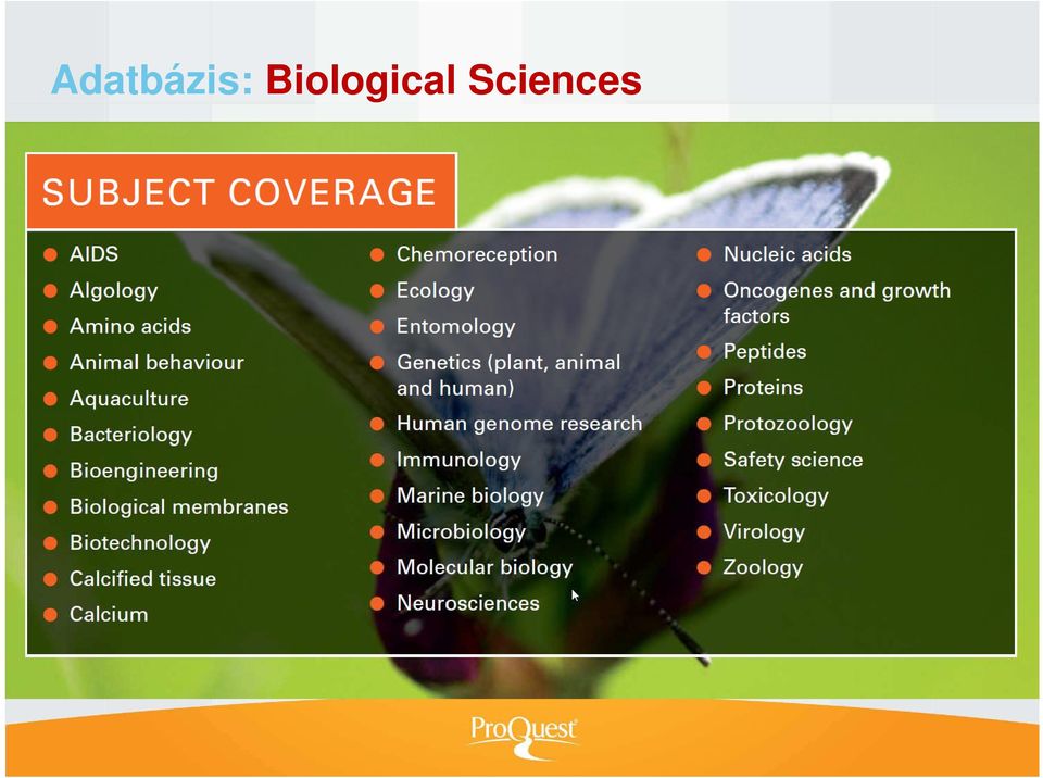 specialist databases Offers seamless access to key research from 8,200 serial publications in 50 languages with conference proceedings, technical reports, and selected books and patents Algology,