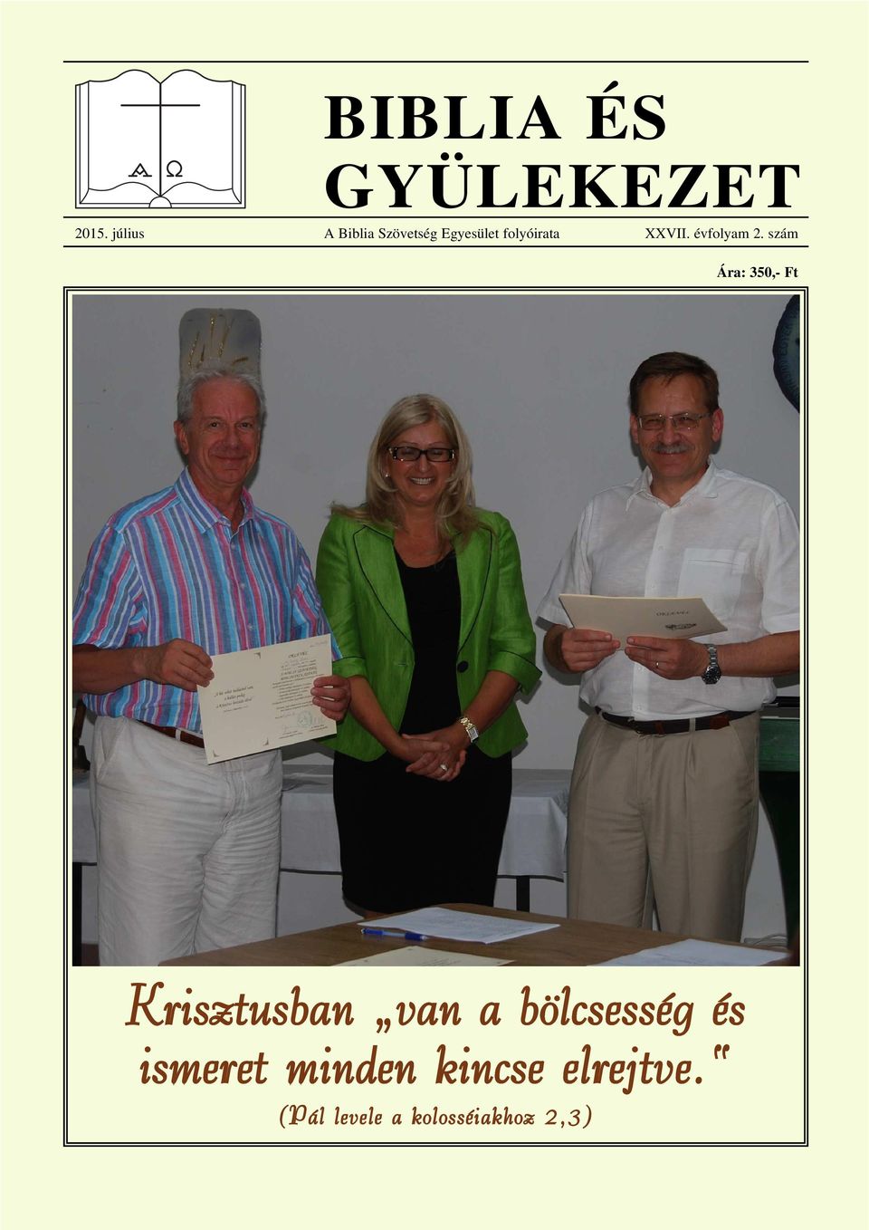 XXVII. évfolyam 2.