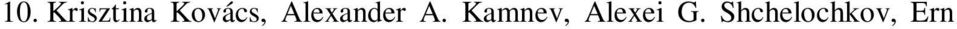 Proceedings of the XV Int. Conf. "Phys. Methods in Coord. & Supramol. Chem." Chisinau (Moldova), Chemistry Journal of Moldova, 2(1) 88-92, (2007). 11. Mikhail Maliarik, Jeffrey K.