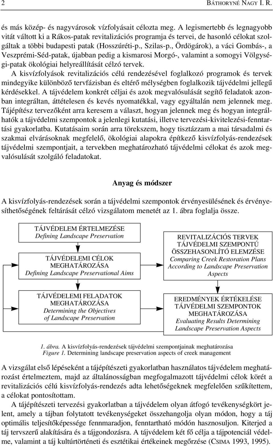 , Ördögárok), a váci Gombás-, a Veszprémi-Séd-patak, újabban pedig a kismarosi Morgó-, valamint a somogyi Völgységi-patak ökológiai helyreállítását célzó tervek.