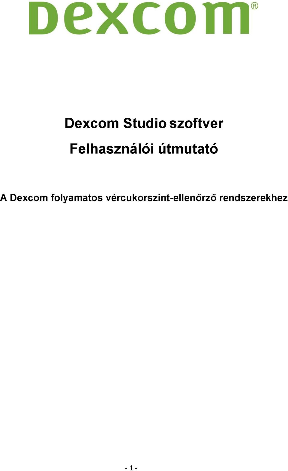 Dexcom folyamatos