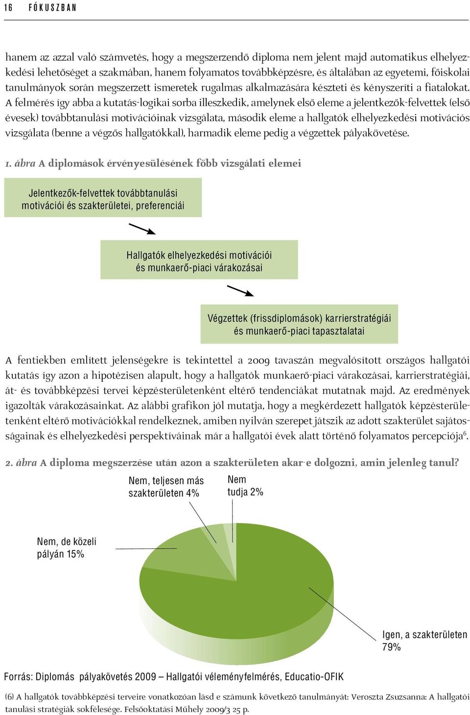 A felmérés így abba a kutatás-logikai sorba illeszkedik, amelynek első eleme a jelentkezők-felvettek (első évesek) továbbtanulási motivációinak vizsgálata, második eleme a hallgatók elhelyezkedési