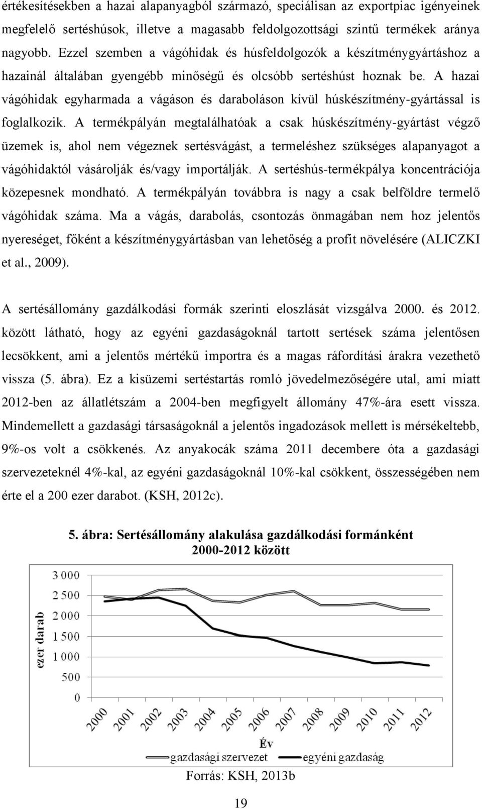 A hazai vágóhidak egyharmada a vágáson és daraboláson kívül húskészítmény-gyártással is foglalkozik.