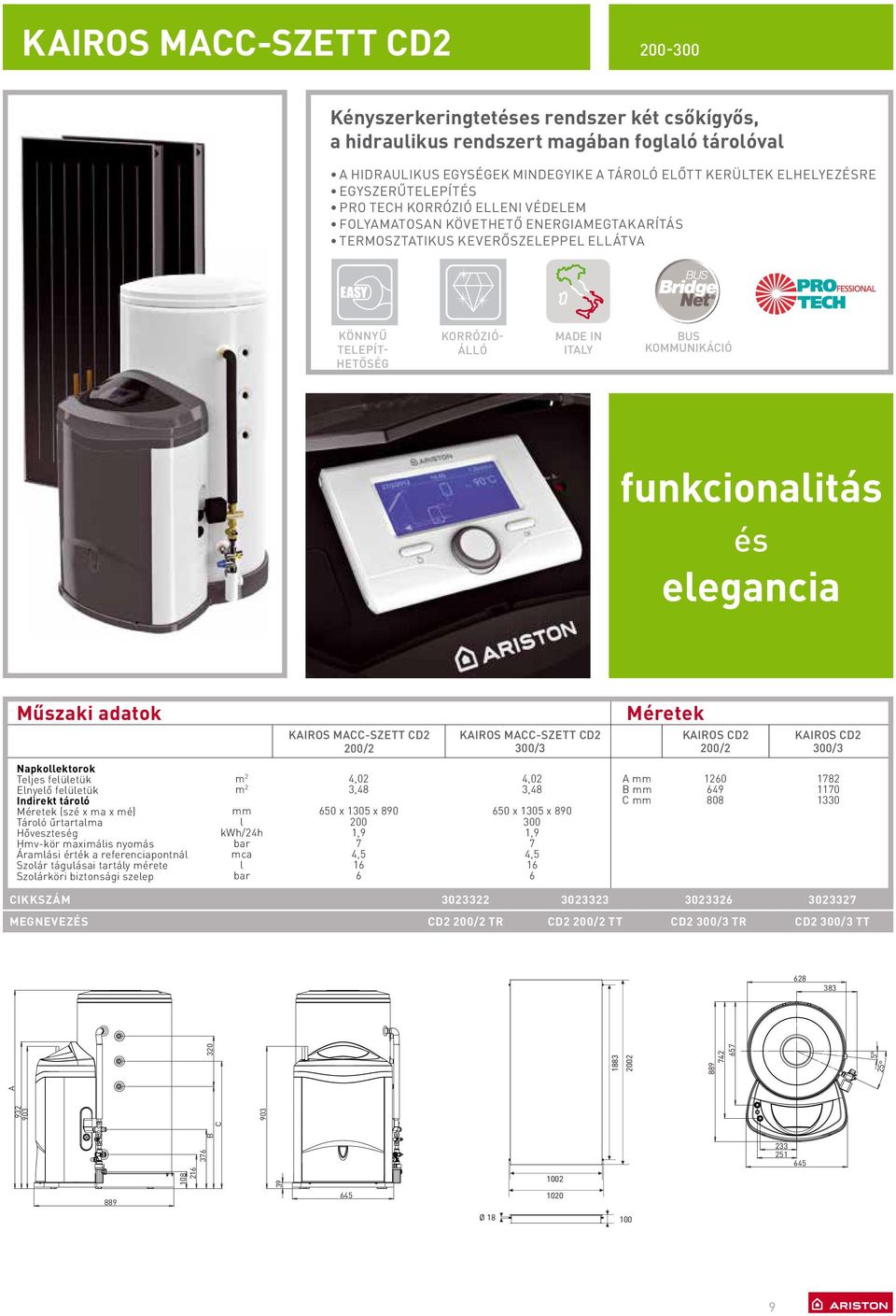 minimum maintenance a hidrauikus rendszert magában fogaó tároóva compete reports on system working conditions and expoitation for the production of domestic hot water of energy sources.