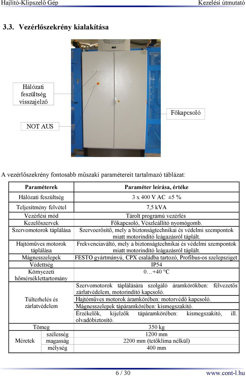 Szervoerősítő, mely a biztonságtechnikai és védelmi szempontok miatt motorindító leágazásról táplált.