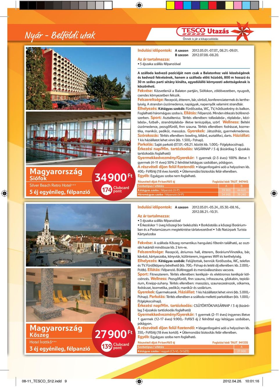 Rovinj Horvátország Ft. 3 éjszaka. hotel **, reggelivel, kétágyas szobában.  Clubcard pont - PDF Ingyenes letöltés