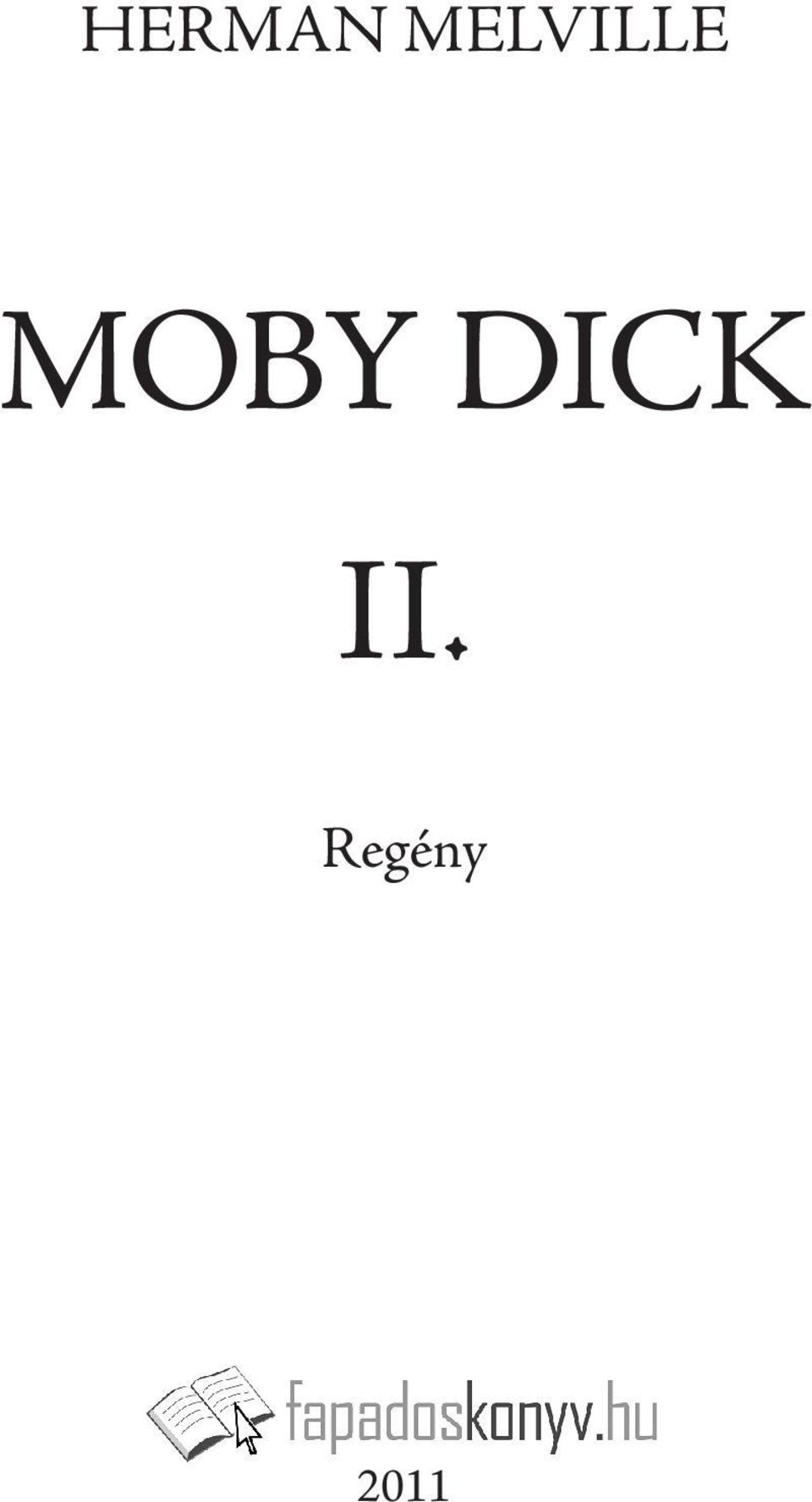 MOBY DICK