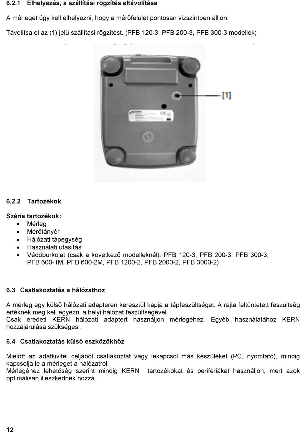 Használati Utasítás Precíziós mérleg HU - PDF Ingyenes letöltés