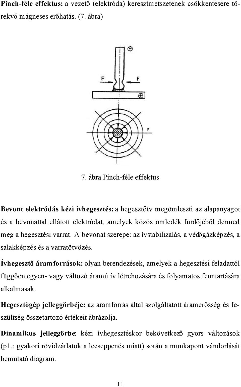 varrat. A bevonat szerepe: az ívstabilizálás, a védőgázképzés, a salakképzés és a varratötvözés.