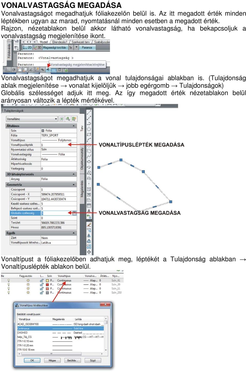 AutoCad RAJZFELÜLET BEÁLLÍTÁSAI - PDF Ingyenes letöltés