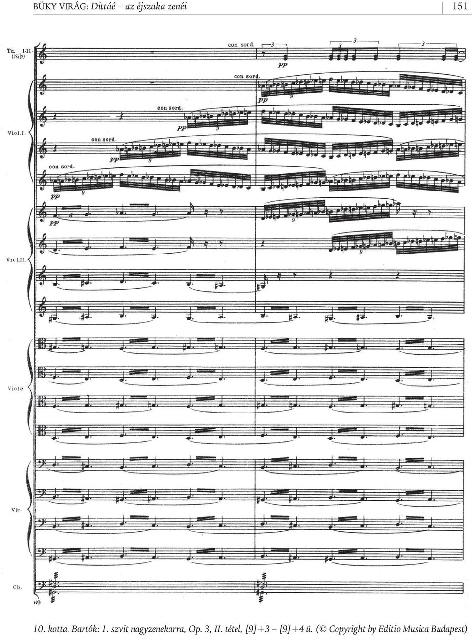 szvit nagyzenekarra, Op. 3, II.