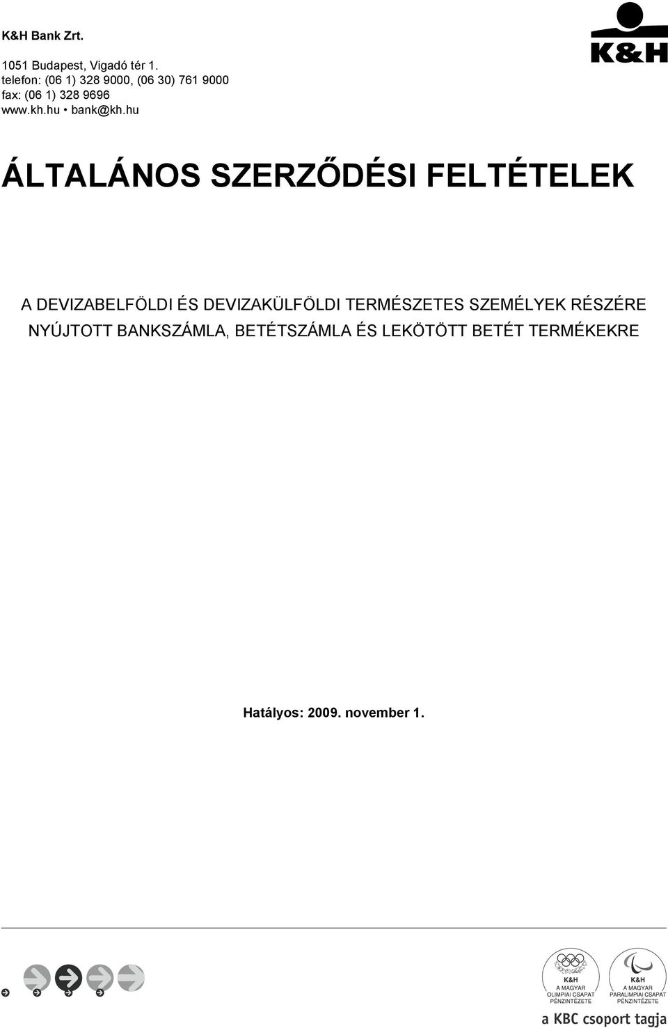 ÁLTALÁNOS SZERZŐDÉSI FELTÉTELEK - PDF Free Download