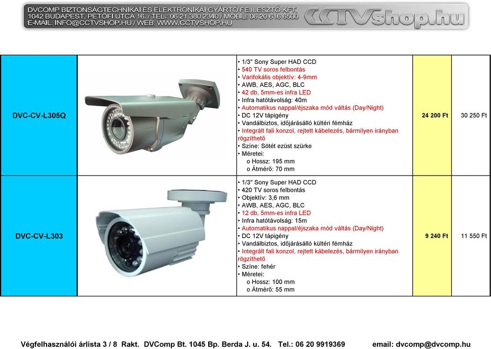 5mm-es infra LED Infra hatótávolság: 15m Integrált fali konzol, rejtett kábelezés, bármilyen irányban rögzíthető Színe: fehér o Hossz: 100 mm