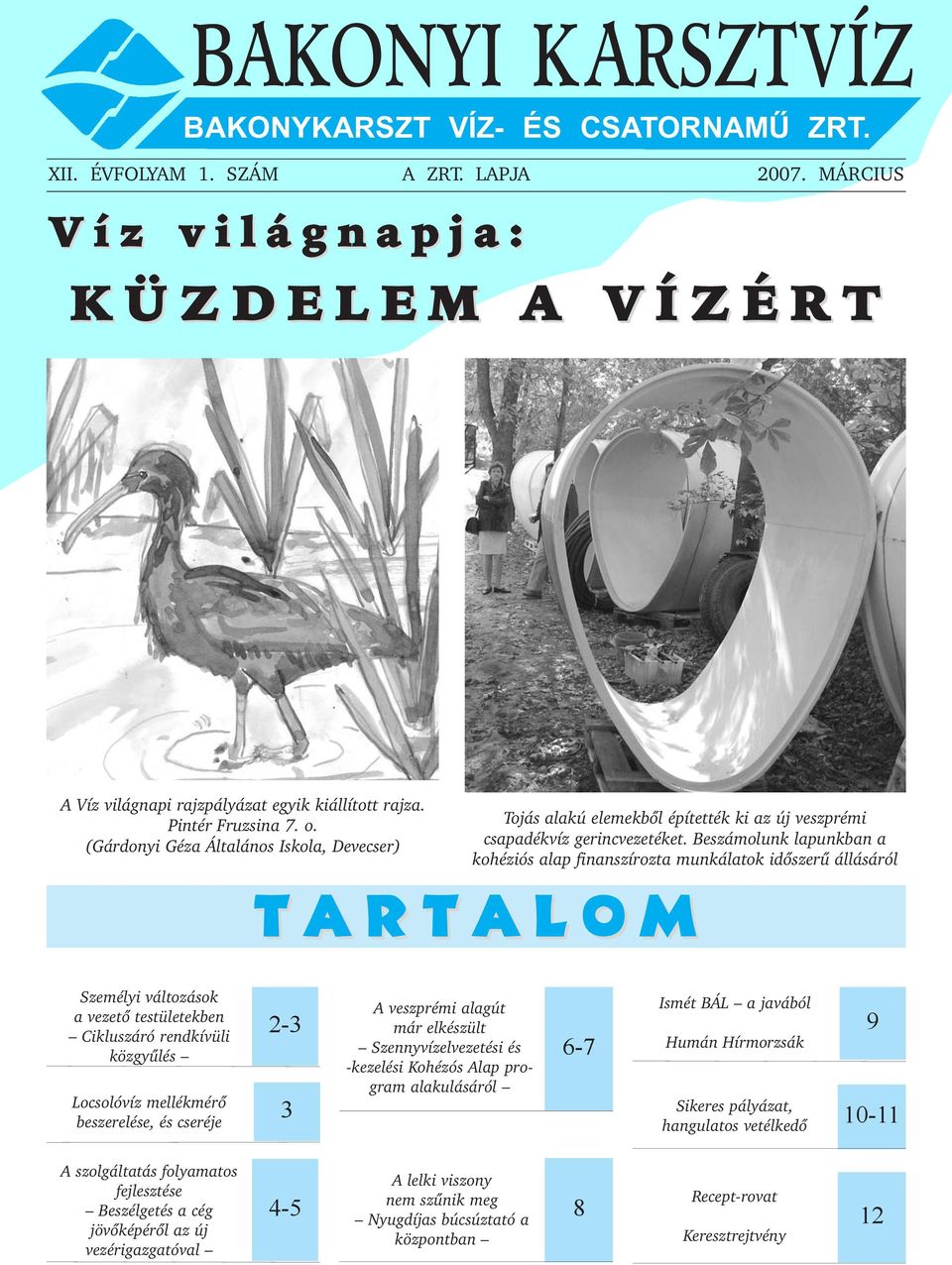 BAKONYI K ARSZT V ÍZ BAKONYKARSZT VÍZ- ÉS CSATORNAMÛ ZRT. - PDF Free  Download