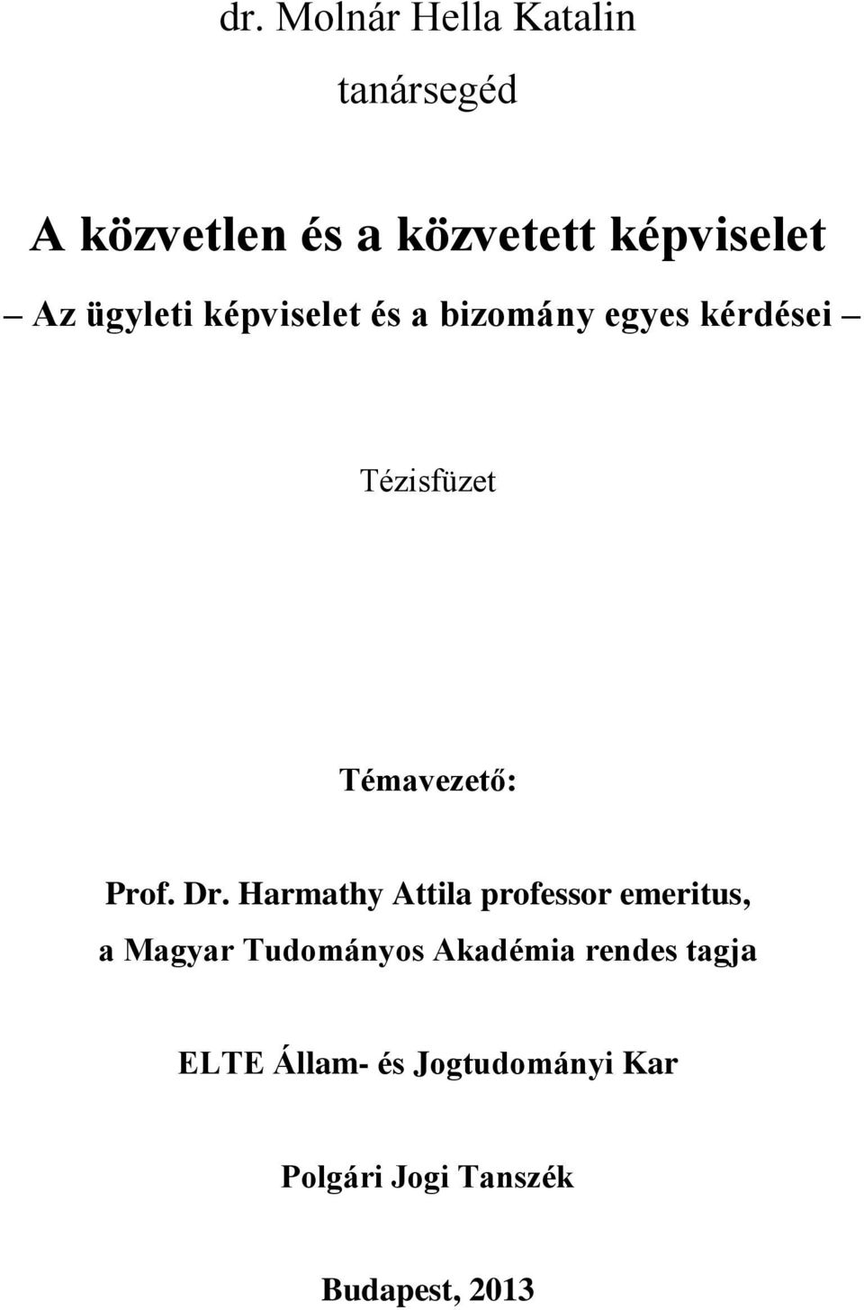 Prof. Dr.