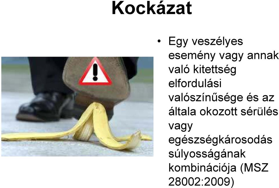 az általa okozott sérülés vagy