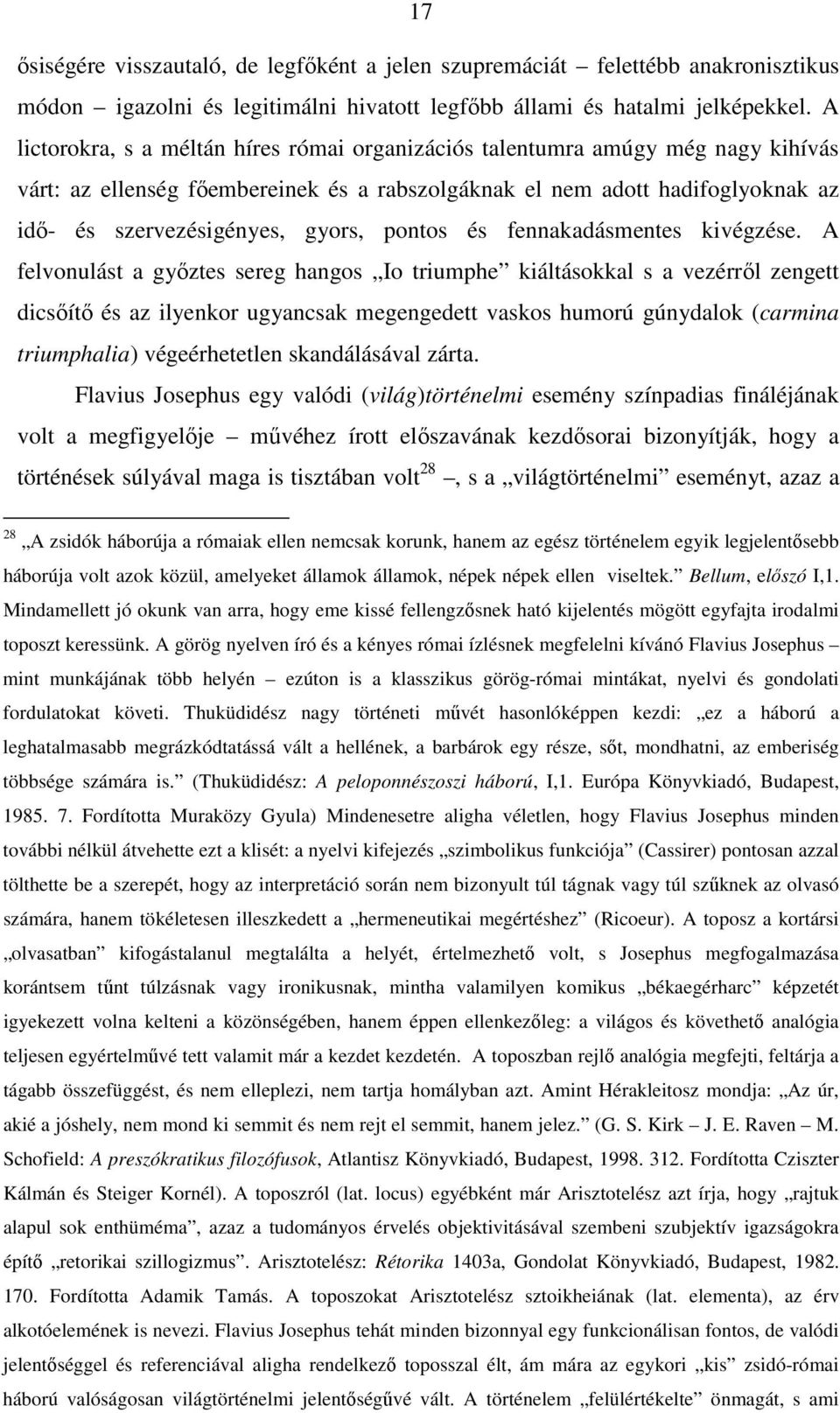 pontos és fennakadásmentes kivégzése.