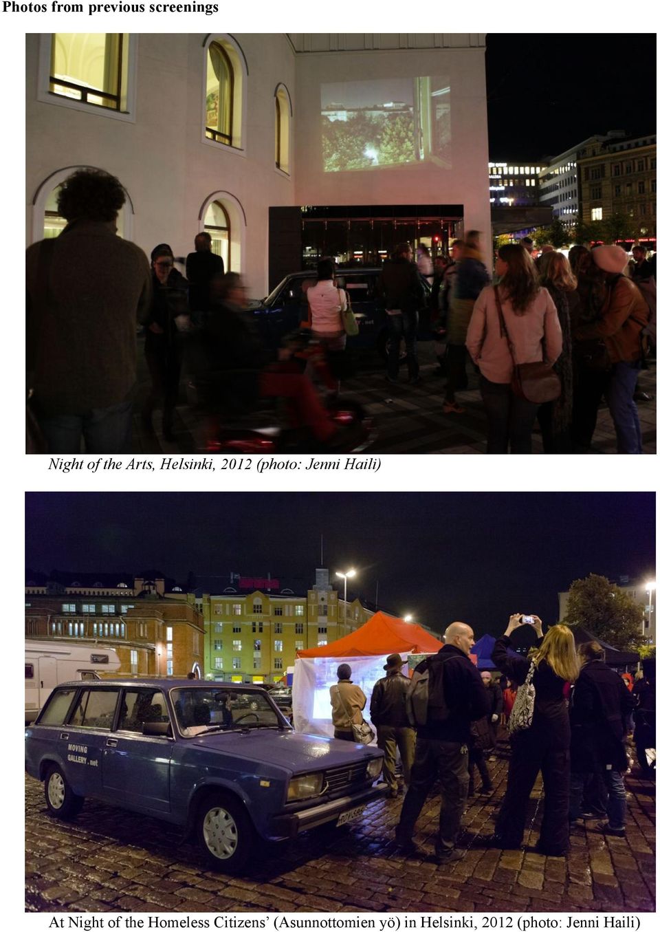 Night of the Homeless Citizens