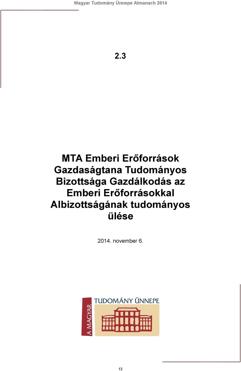 Gazdálkodás az Emberi Erőforrásokkal