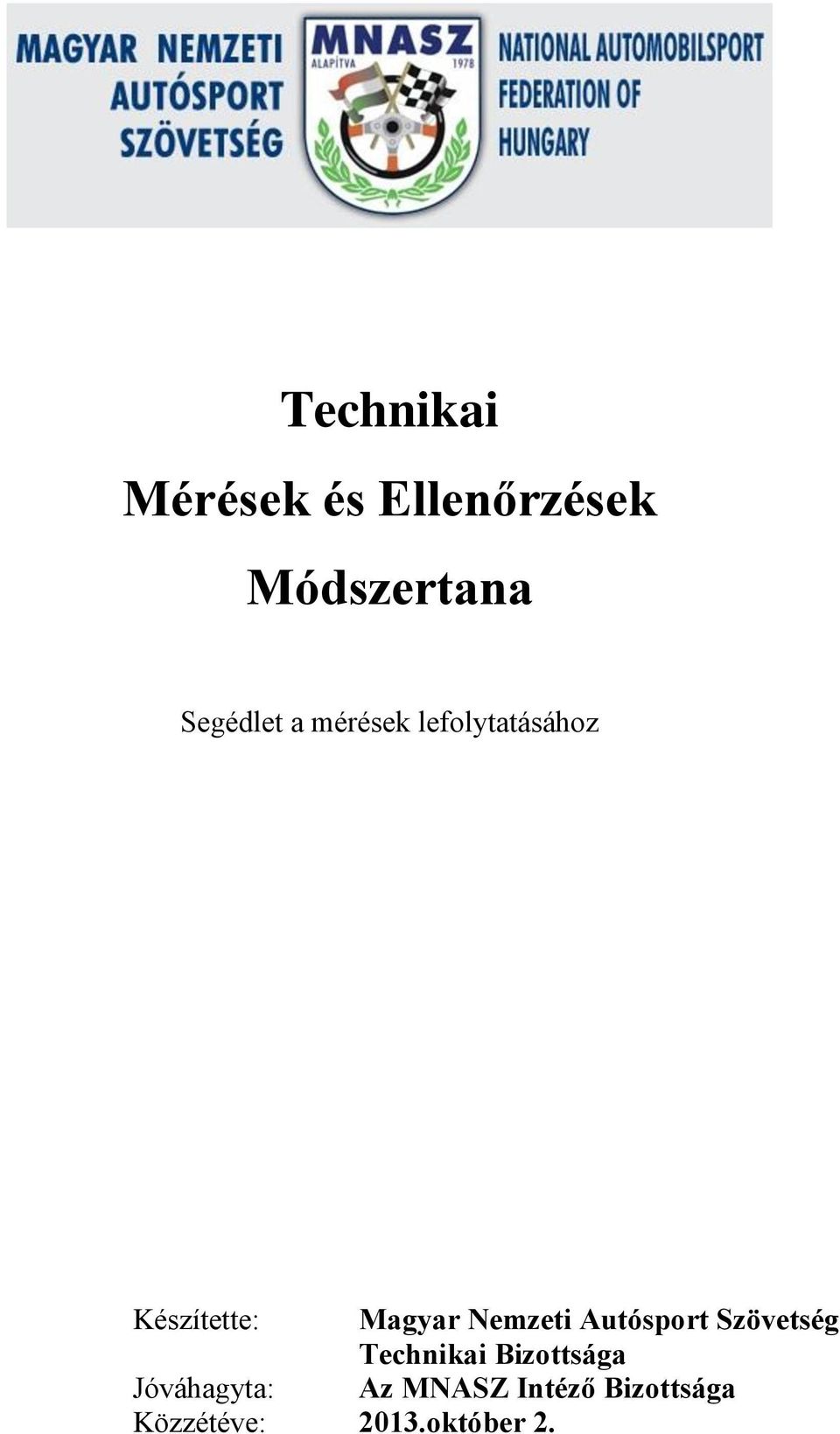 Autósport Szövetség Technikai Bizottsága