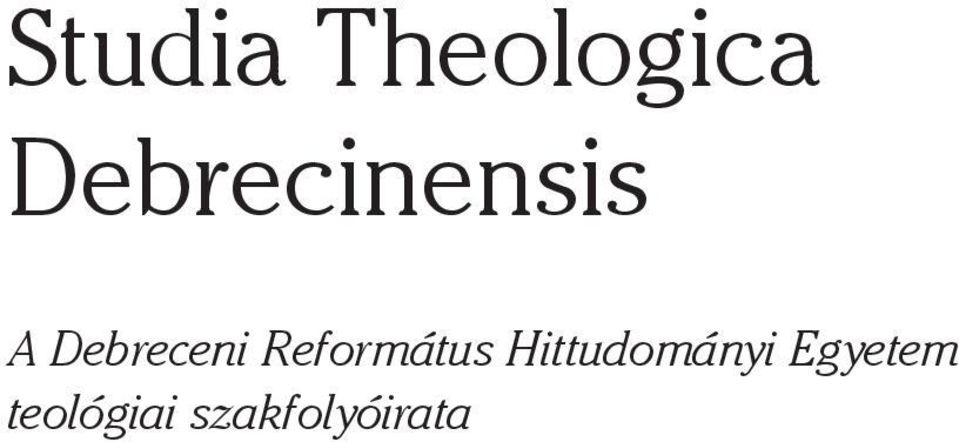 Debreceni Református