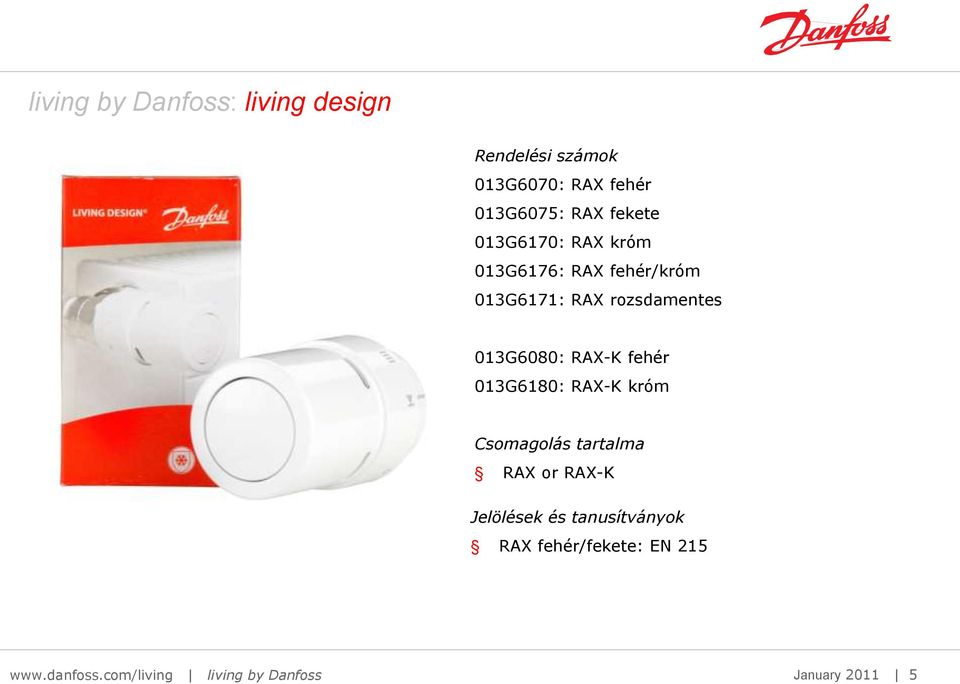 Danfoss HS fűtéstechnika divízió - PDF Ingyenes letöltés