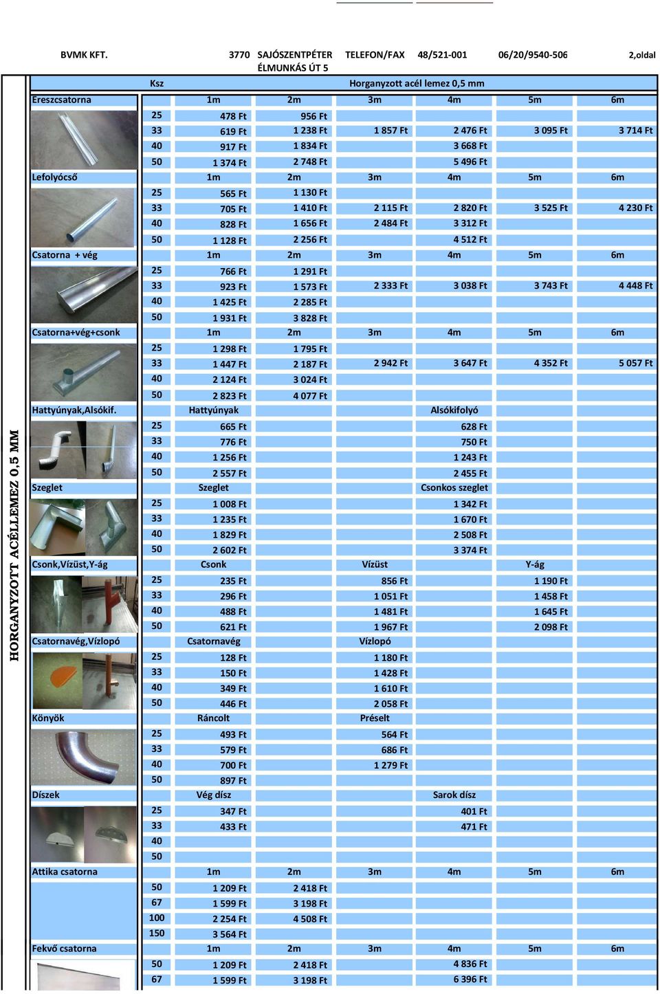 374 Ft 2 748 Ft 5 496 Ft Lefolyócső 1m 2m 3m 4m 5m 6m 25 565 Ft 1 130 Ft 33 705 Ft 1 410 Ft 2 115 Ft 2 820 Ft 3 525 Ft 4 230 Ft 40 828 Ft 1 656 Ft 2 484 Ft 3 312 Ft 50 1 128 Ft 2 256 Ft 4 512 Ft