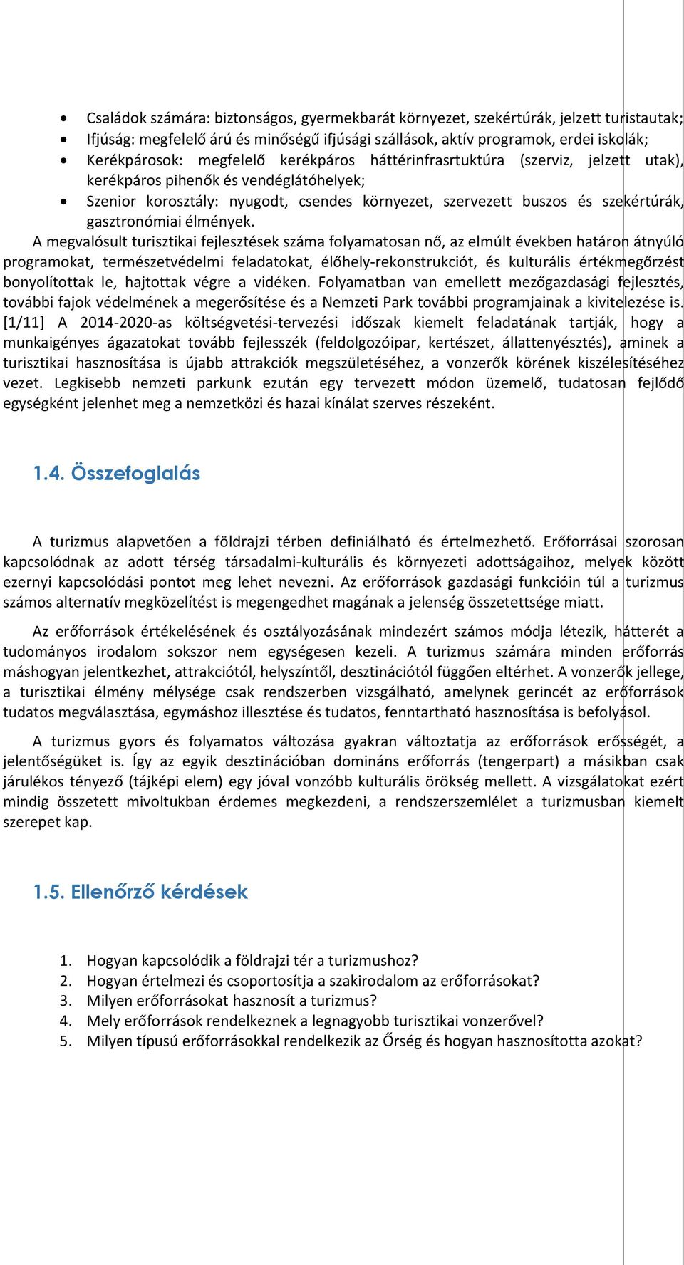 élmények.