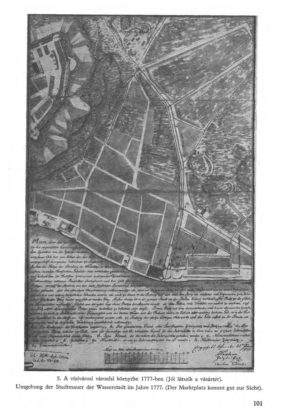 Umgebung der Stadtmauer der Wasserstadt