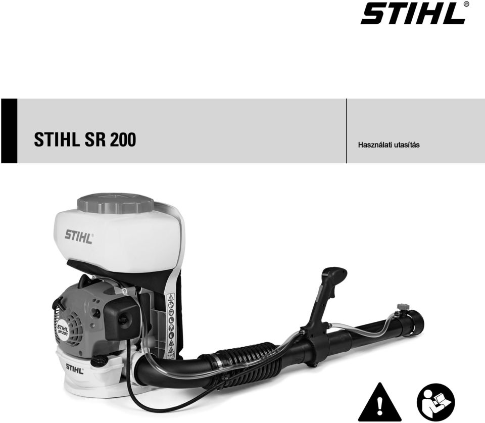 STIHL SR 200. Használati utasítás - PDF Free Download