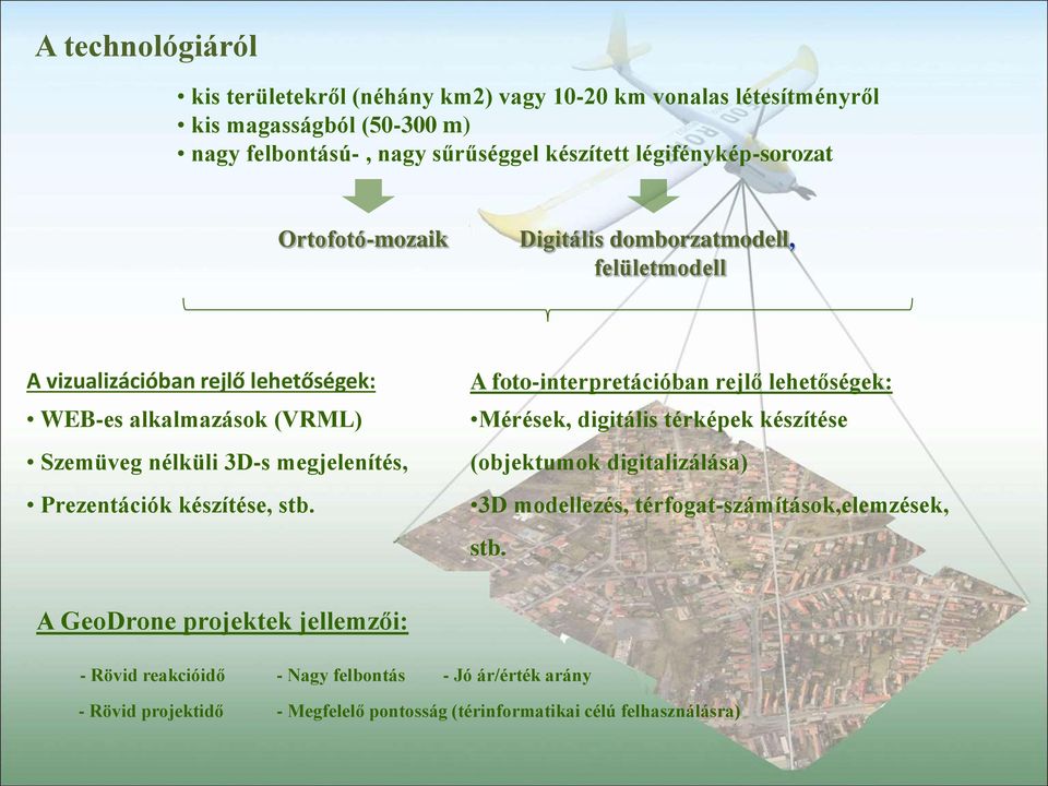 megjelenítés, Prezentációk készítése, stb.