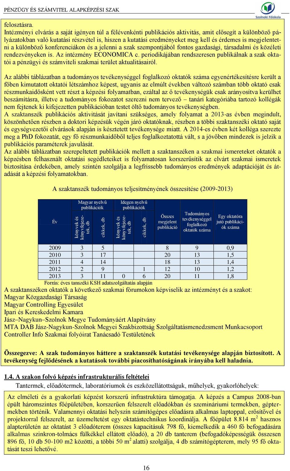 megjelentetni a különböző konferenciákon és a jelenni a szak szempontjából fontos gazdasági, társadalmi és közéleti rendezvényeken is. Az intézmény ECONOMICA c.