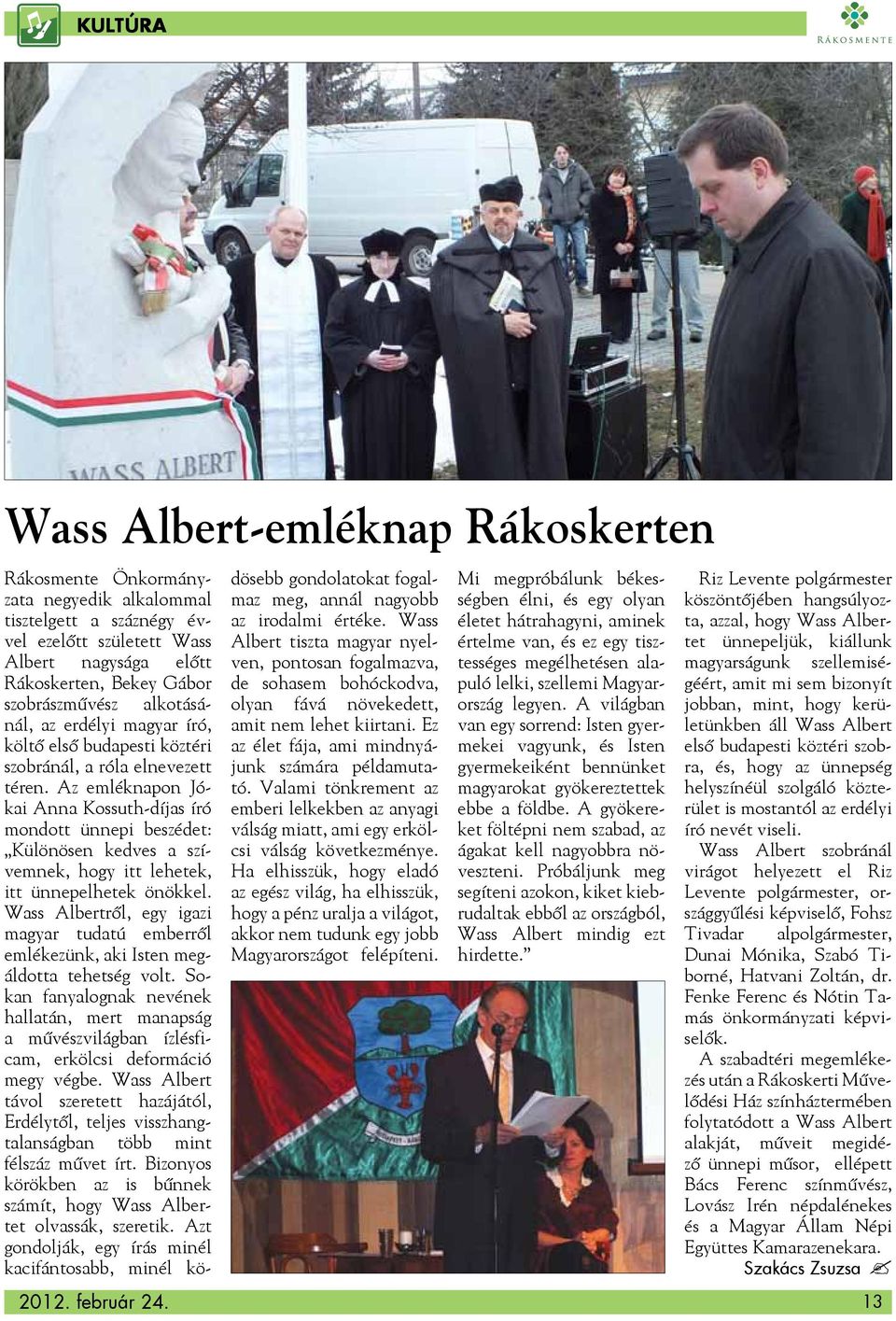 költő első budapesti köztéri szobránál, a róla elnevezett téren.