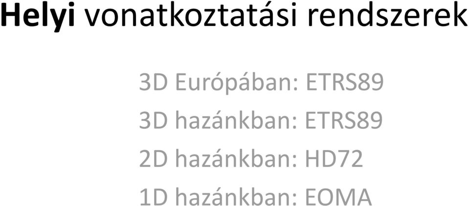 ETRS89 3D hazánkban: ETRS89