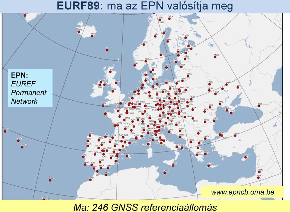 Ma: 246 GNSS referenciaállomás