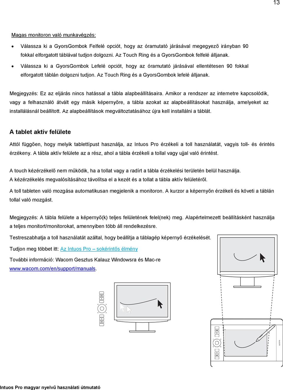 Intuos Pro magyar nyelvű használati útmutató - PDF Free Download