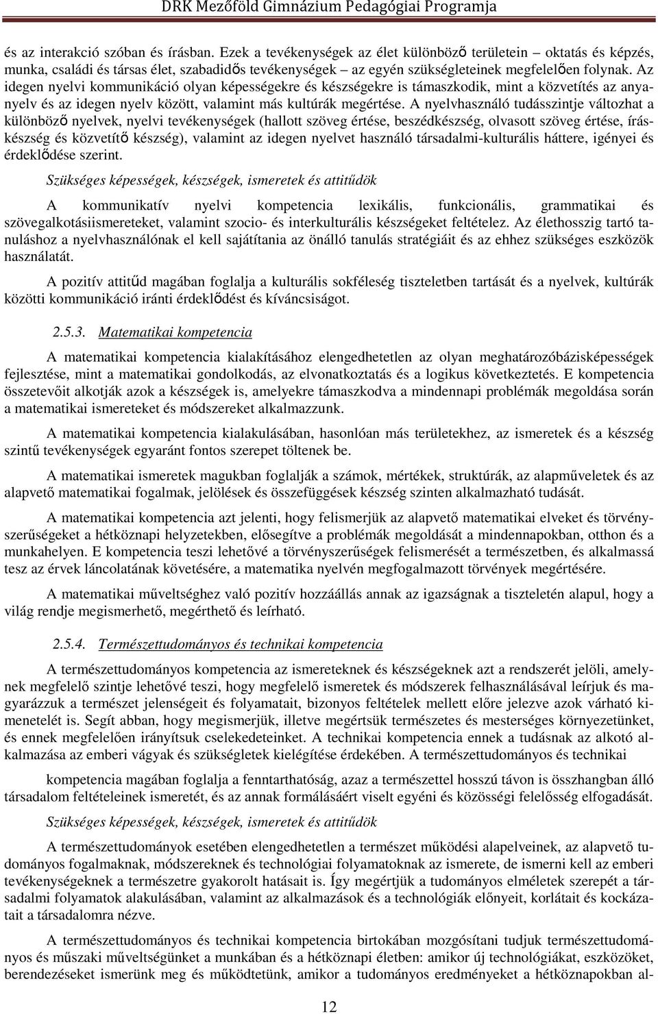 Az idegen nyelvi kommunikáció olyan képességekre és készségekre is támaszkodik, mint a közvetítés az anyanyelv és az idegen nyelv között, valamint más kultúrák megértése.