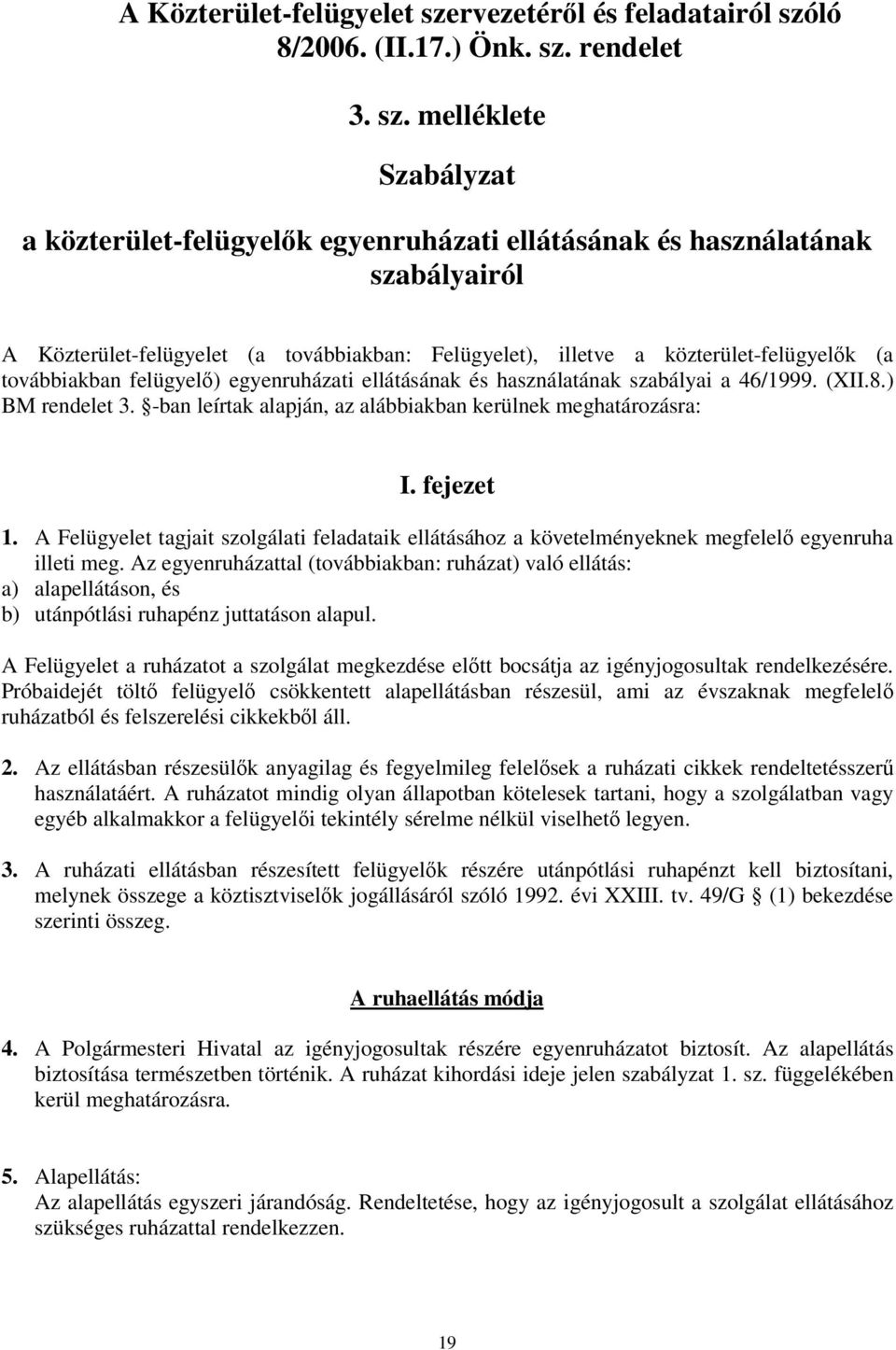ló 8/2006. (II.17.) Önk. sz.