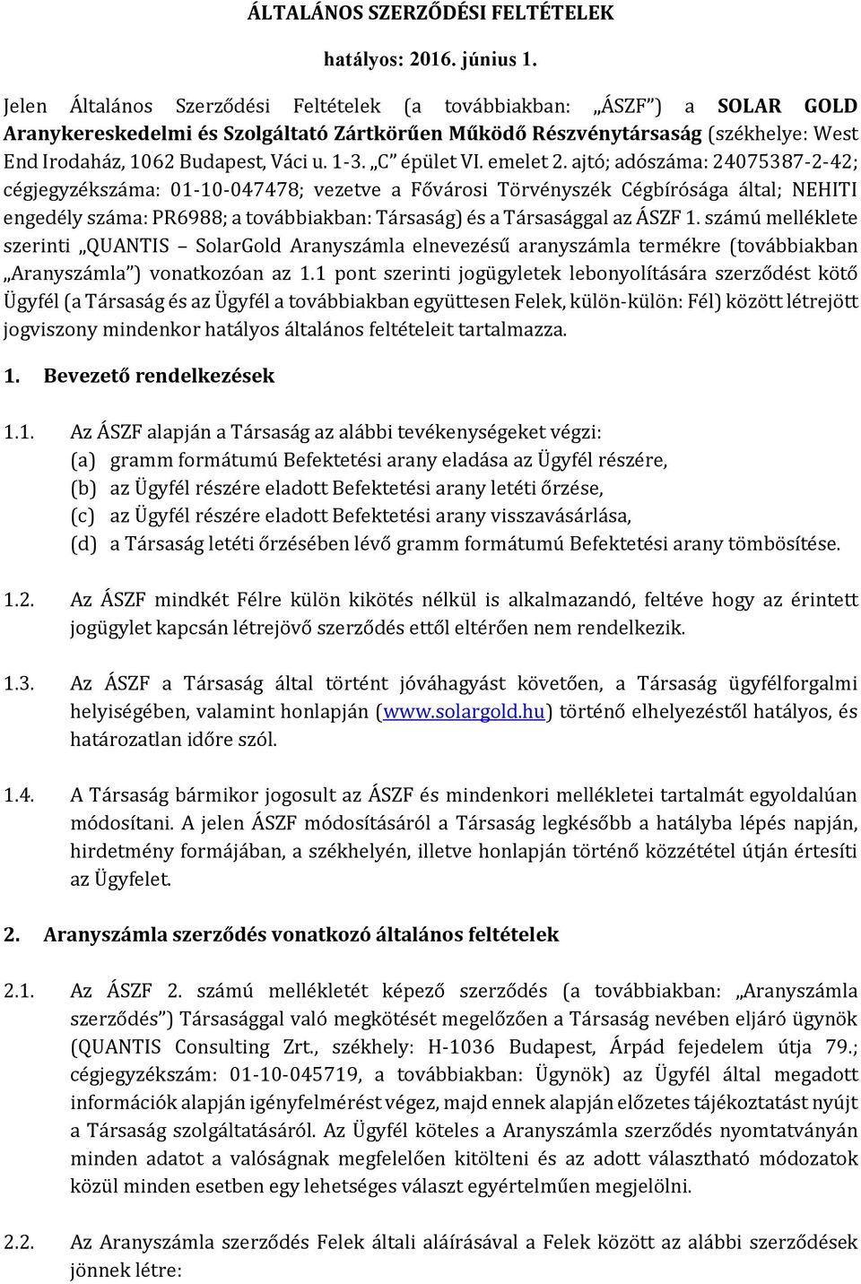 1-3. C épület VI. emelet 2.