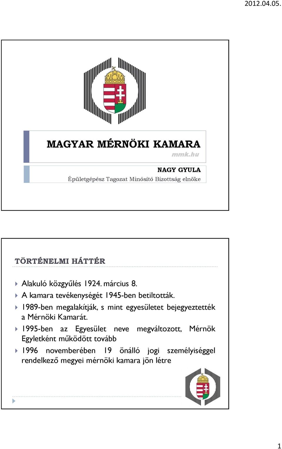 MAGYAR MÉRNÖKI KAMARA mmk.hu - PDF Ingyenes letöltés