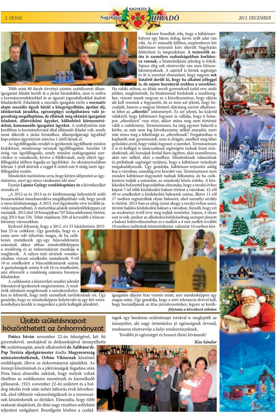 feladatokról.