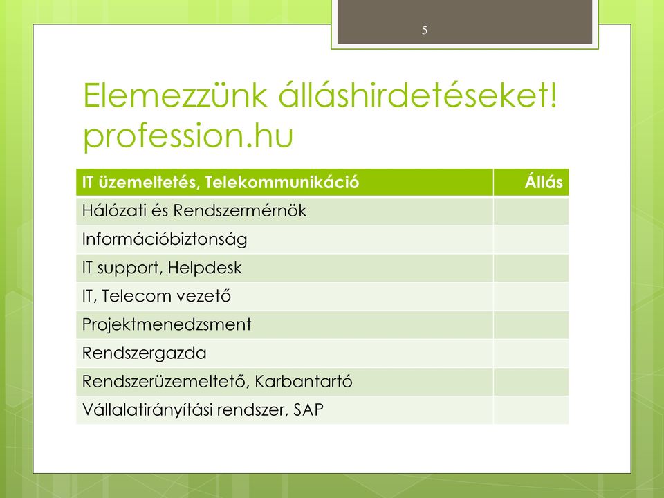 Információbiztonság IT support, Helpdesk IT, Telecom vezető