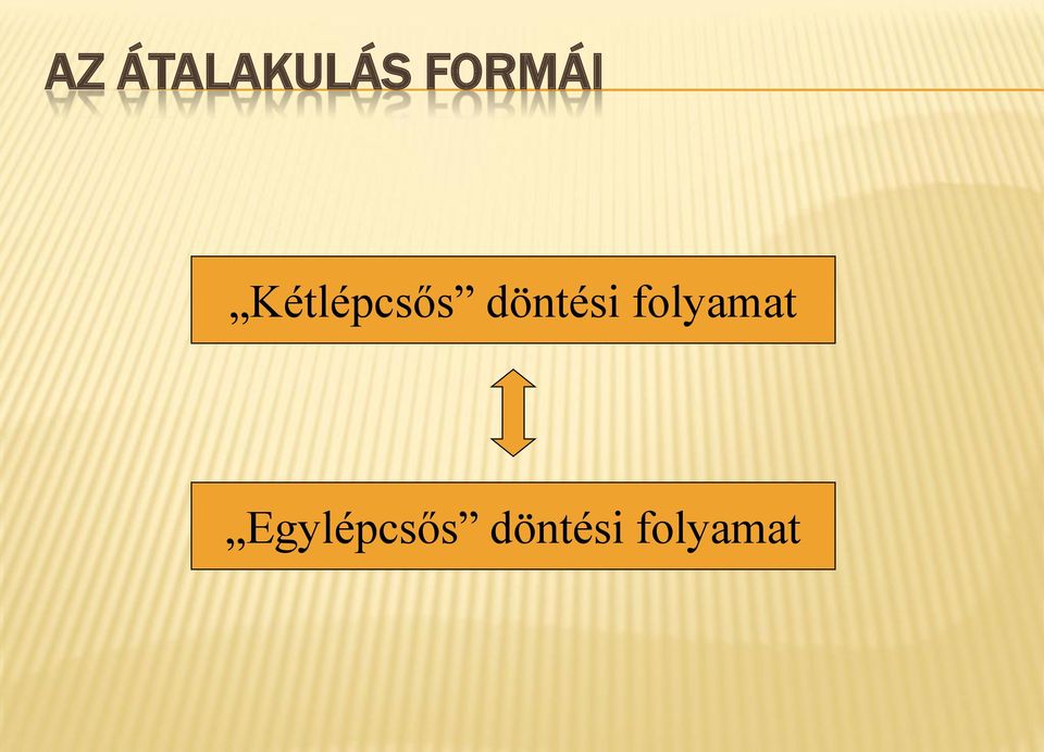 döntési folyamat