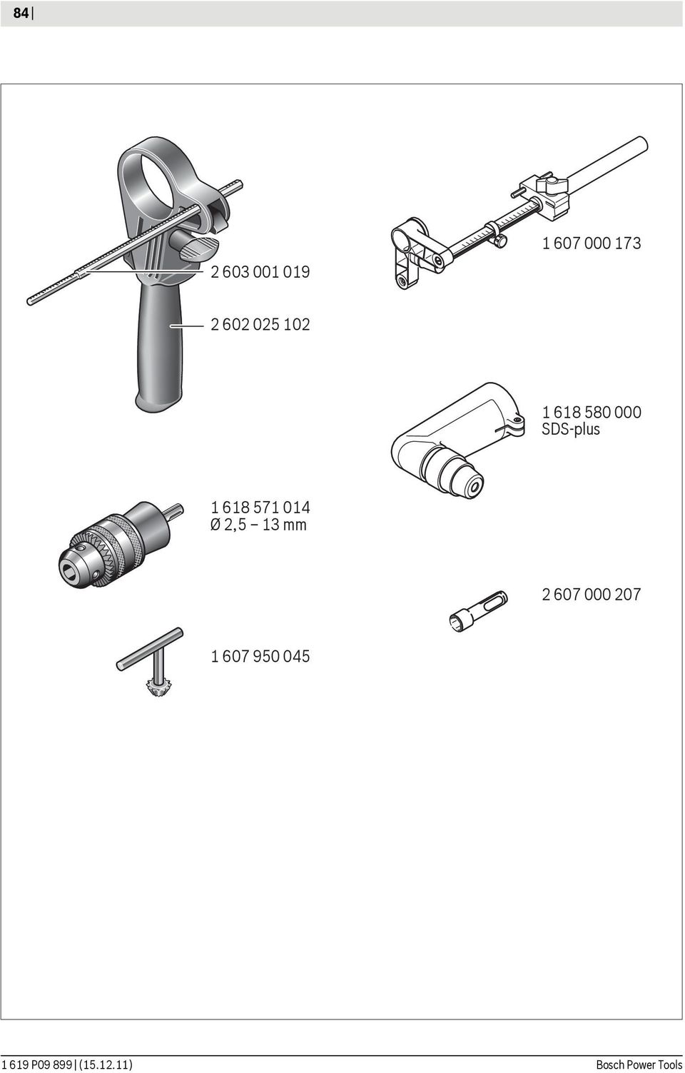 Ø,5 mm 607 000 07 607 950 045