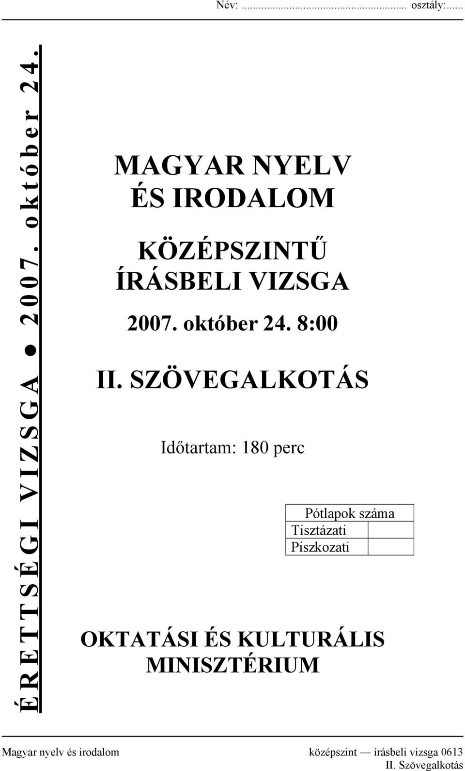 8:00 II.