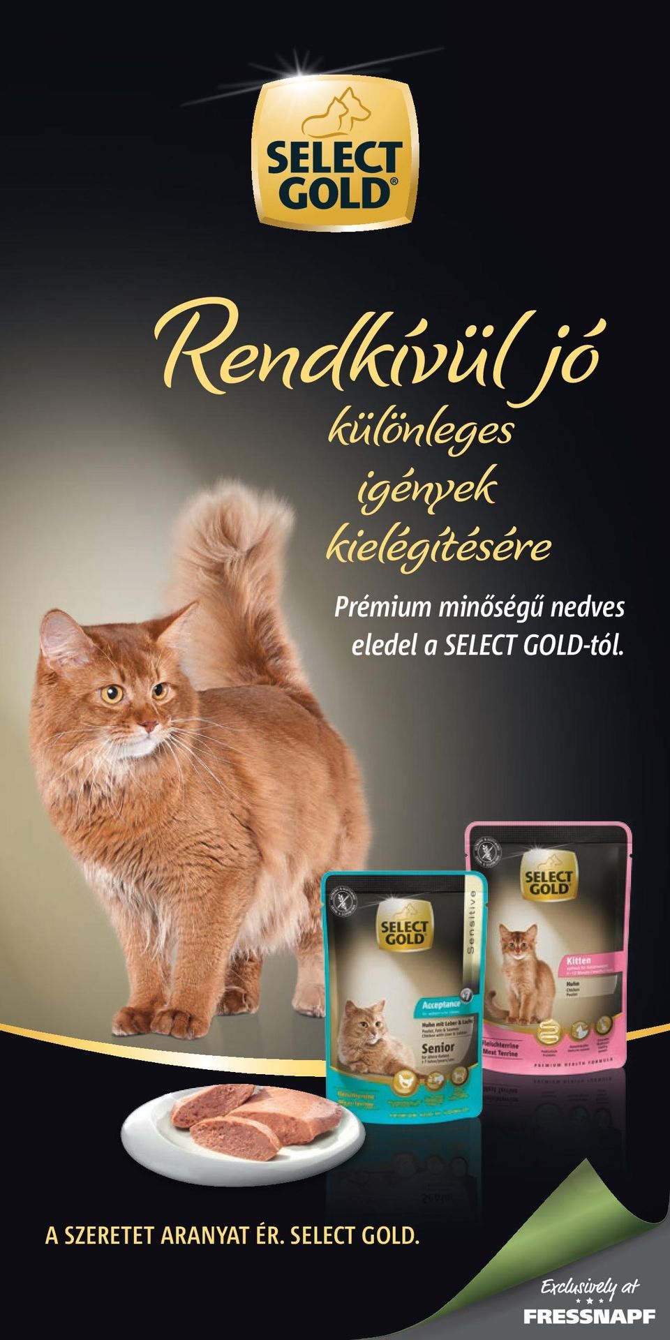 nedves eledel a SELECT GOLD-tól.